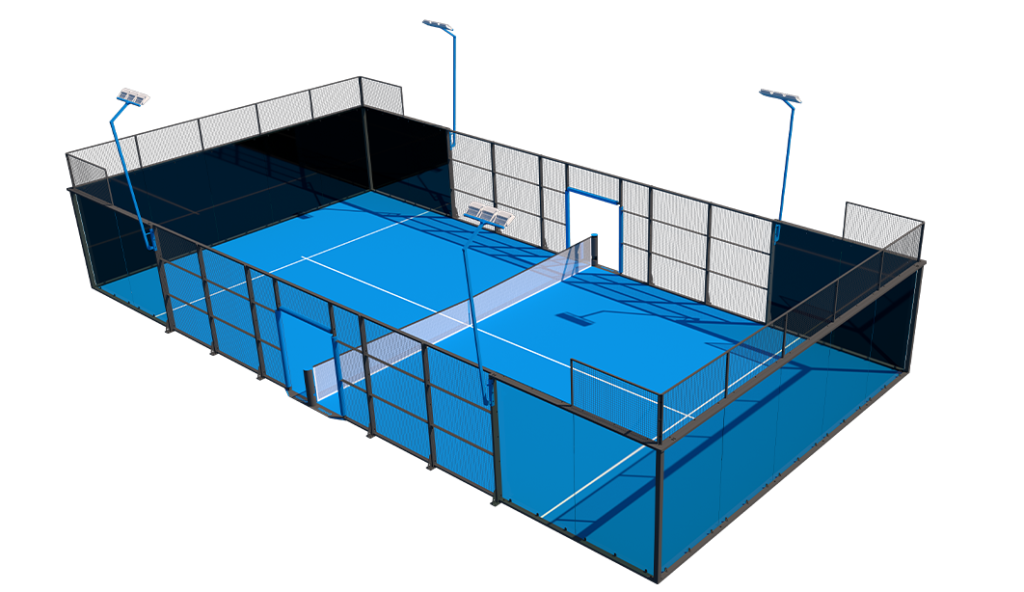 Pro Panoramic padel court for sale